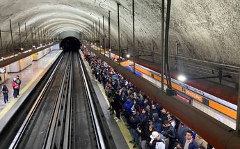 Estación Mixcoac de la Línea 7. (X: raulcuva)