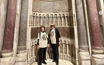 Eleanor Hamby y Sandra Hazelip en su viaje al Cairo, Egipto / Instagram