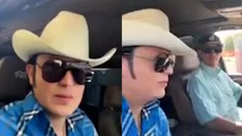 "Pa los pend#os que se enojan": Menor de 'Los Dos Carnales' insulta y estalla con video en redes sociales