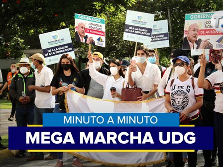 Ricardo Villanueva afirmó que la megamarcha será la más grande el estado | Especial