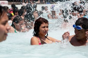 La natación es la actividad más habitual durante el periodo vacacional de Semana Santa / Agencia Cuartoscuro