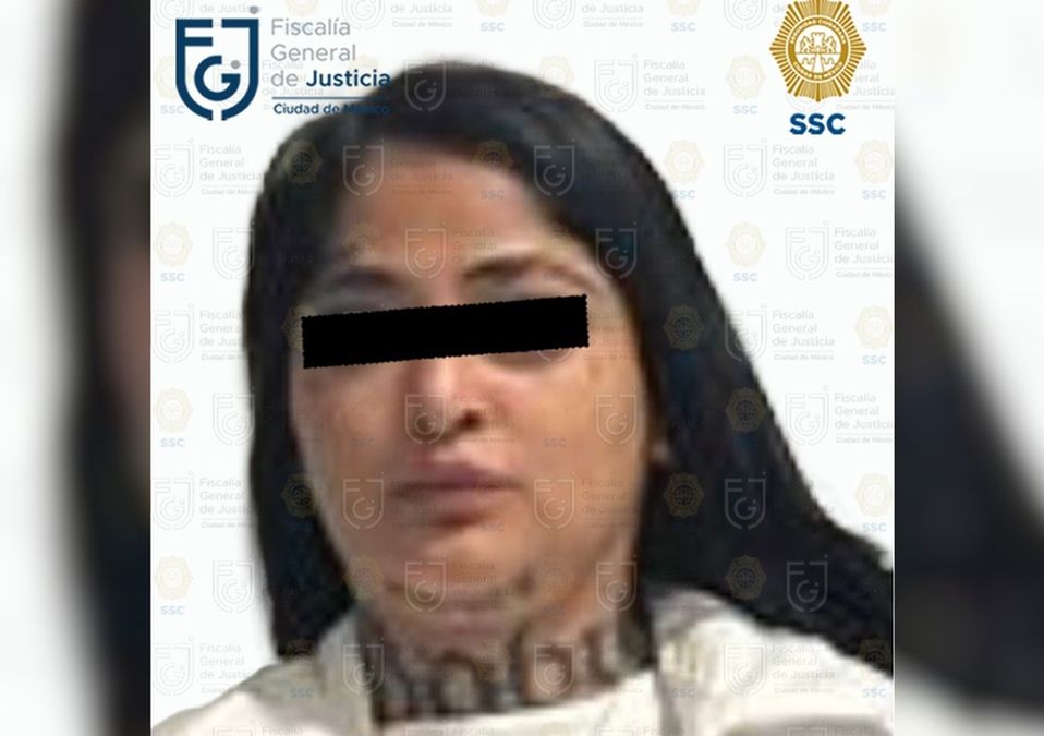 Yulissa 'N', detenida por robo / SSC