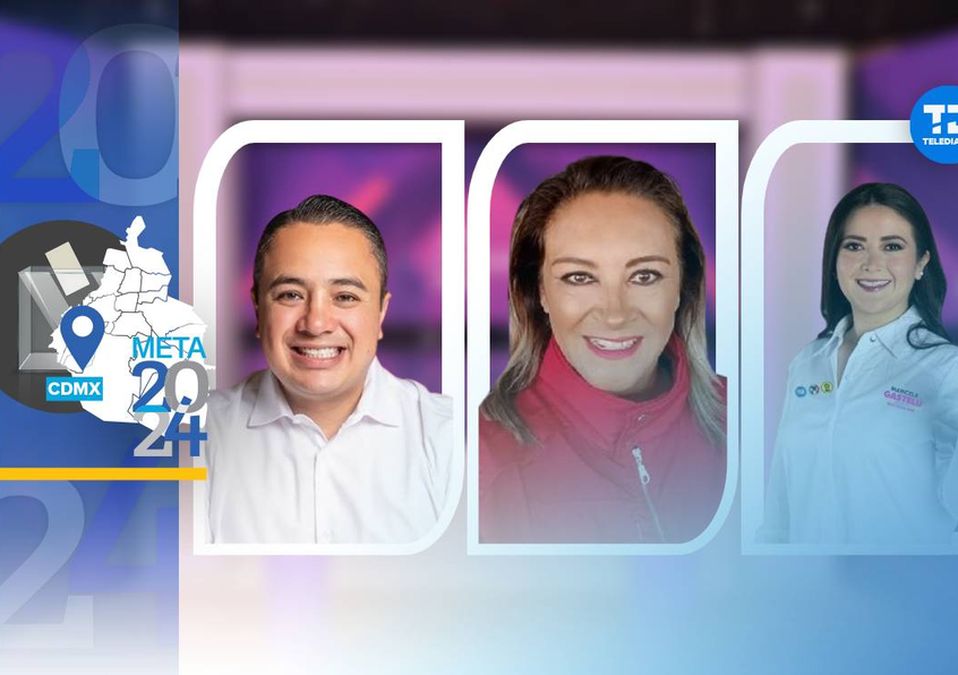 Maricela Gastelú Userralde; Ricardo Janecarlo Lozano Reynoso y Araceli García Rico aspiran a gobernar la alcaldía GAM.