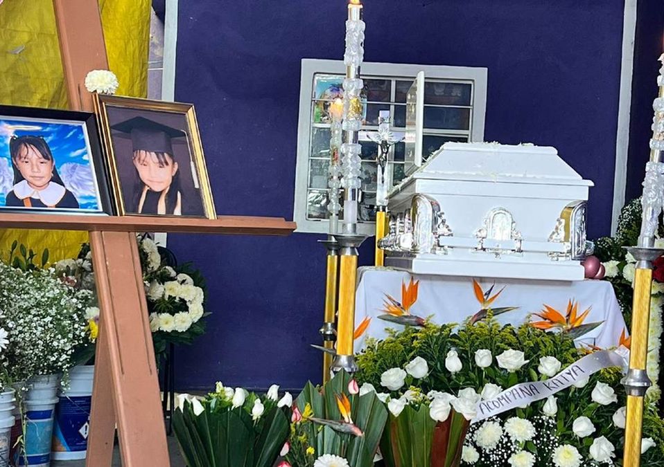 Katia murió por una bala perdida en Chalco, Edomex / Zuleyma García