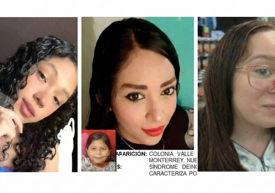 Las autoridades piden el apoyo de la comunidad para localizar las mujeres. | Especial