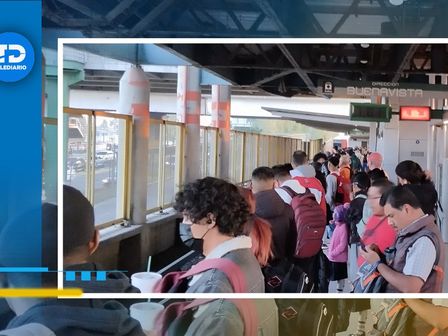 La Línea B presenta circulación lenta de trenes por revisión en zona de vías | Especial