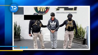 Foto de Christian tras ser detenido | Especial