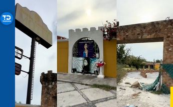 Así luce actualmente el Motel Nueva Castilla.