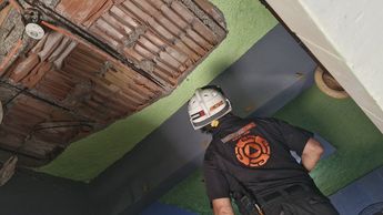 Dos menores resultaron lesionados en el accidente.| Especial
