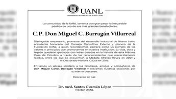 UANL se despide de Manuel Barragán | Especial