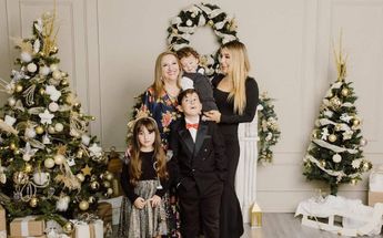 Marcela Mistral fotos con sus hijos navidad y año nuevo 2024 | Cortesía