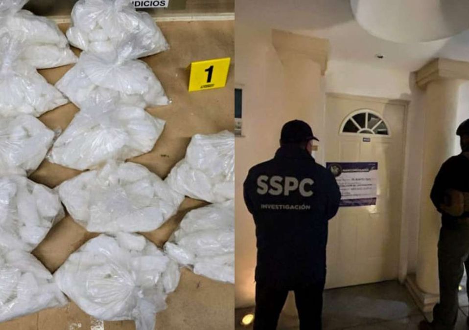 La Fiscalía General de Justicia de Nuevo León informó sobre el decomiso que fue principalmente de la droga cristal. | Cortesía