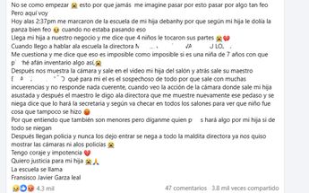 Esta fue la publicación de la mamá en Nuevo León. | Especial