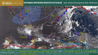 Las ondas tropicales mantienen lluvias en gran parte del territorio nacional