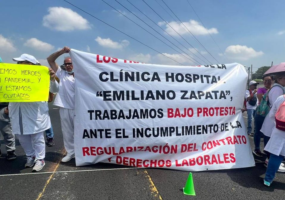 Médicos bloquean CdMx / Zuleyma García