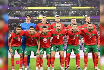 Selección de Marruecos en Qatar 2022 / CORTESÍA: @EnMaroc