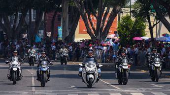 Con un despliegue de 344 elementos, la Secretaría de Seguridad Ciudadana (SSC) garantizó el orden y la movilidad | Especial