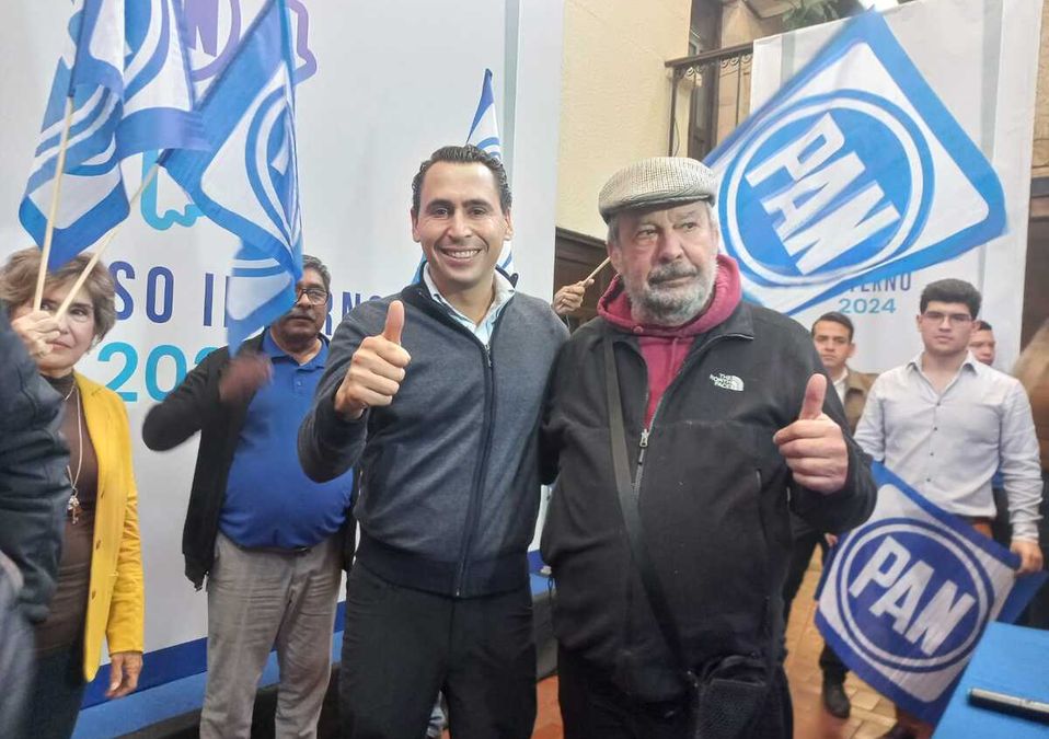 Mauricio Fernández se registra como precandidato / José Luis Marroquín