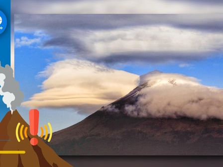 Actividad del Popocatépetl 20 de julio de 2024 / Andrés Lobato