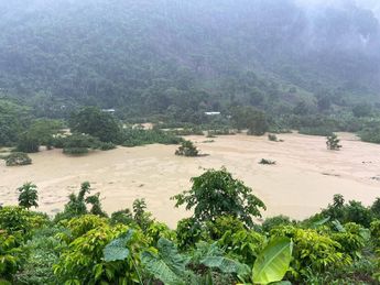 Viviendas, cultivos y caminos quedaron bajo el agua en Eloxochitlán tras las lluvias derivadas del ciclón tropical Erick / Especial