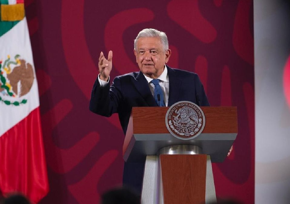 AMLO en La Mañanera. | Presidencia