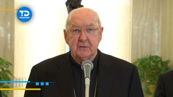 Cardenal Kevin Joseph Farrel anuncia la muerte del Papa Francisco / Agencia EFE
