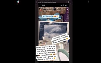 Marlon Colmenarez comparte ultrasonido; ¿será papá en ausencia de Wendy Guevara?