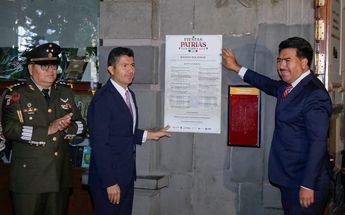 Colocación del Bando Solemne en Puebla | Agencia Enfoque
