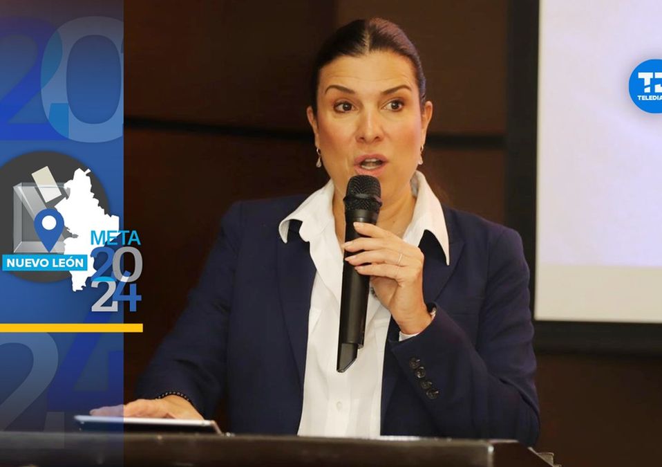 Lorenia Canavati presenta proyecto de seguridad para San Pedro. | Roberto Alanís