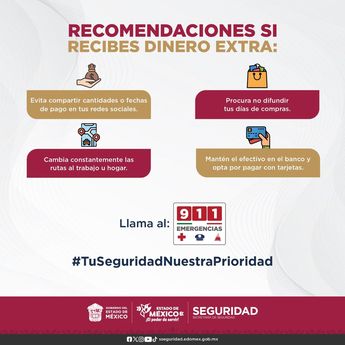 Recomendaciones para evitar ser víctima de robo en un institución bancaria | SSEM