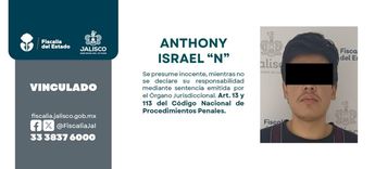 Anthony 'N' permanecerá en prisión preventiva durante seis meses como medida cautelar | Fiscalía del Estado de Jalisco