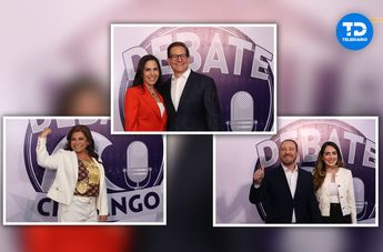 Candidatos a la jefatura de Gobierno de CdMx llegan al Primer Debate / Mauricio Ledesma