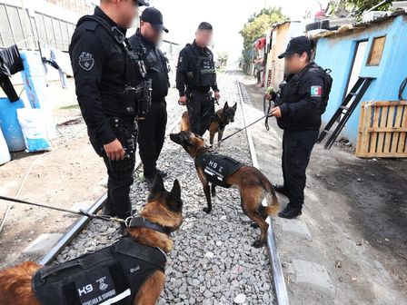La Secretaría de Seguridad del Estado de Jalisco realizó un despliegue esta semana en Guadalajara. | Secretaría de Seguridad de Jalisco