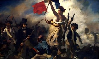 Pintura representativa sobre la Revolución Francesa. / Canva.