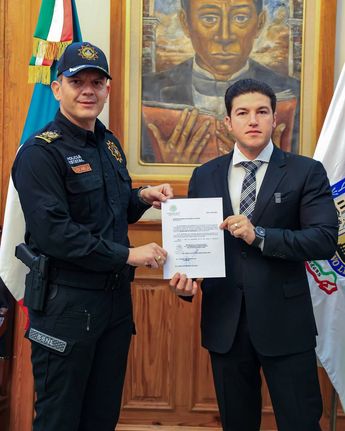 Samuel García nombró a Gerardo Escamilla como nuevo secretario de Seguridad de Nuevo León. | Cortesía