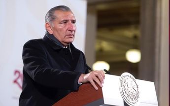 Adán Augusto López Hernández en ciudad Madero, Tamaulipas