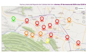 Calidad del aire en Nuevo León hoy 7 de marzo