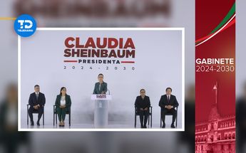 Claudia Sheinbaum, presidenta virtual electa durante la presentación de nuevos integrantes a su gabinete/ Araceli López