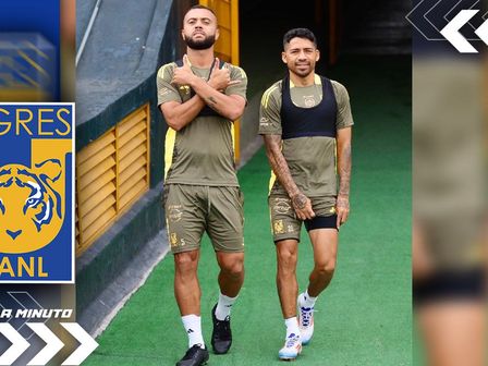 Entrenamiento de Tigres lunes 23 de septiembre en Liga MX / @TigresOficial