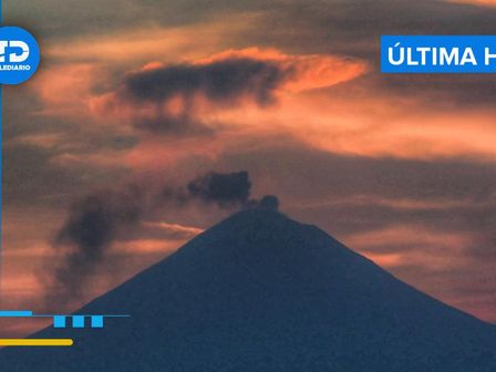 El semáforo de alerta volcánica del Popocatépetl está en Amarillo Fase 2 HOY 10 de marzo 2025 / Andrés Lobato
