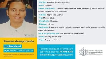 Ficha de búsqueda de Joseline Corrales Sánchez