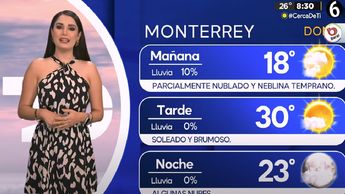 Clima Monterrey 9 de febrero 2025.| Especial
