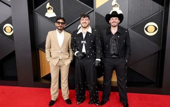 Así lucía Grupo Frontera en los Grammys