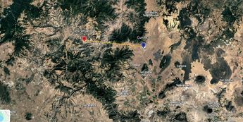 Las tres víctimas fueron halladas muertas a más de 20 km. de distancia de Cuyoaco, donde fueron presuntamente privadas de la libertad / Google Earth