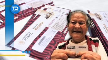 Los beneficiarios de la Pensión Bienestar reciben su pago de acuerdo con la inicial de su apellido y el día del mes | Diseño Telediario