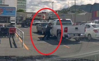 Imagen del presunto responsable del robo a una camioneta en Monterrey. | Cortesía