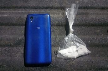 Droga encontrada al detenido. | Cortesía