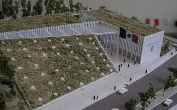 Maqueta de la nueva sede del Congreso de Puebla / Agencia Enfoque