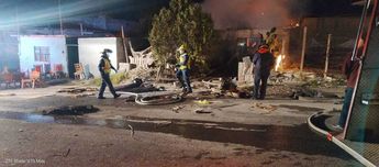 El siniestro, presuntamente causado por un cortocircuito, dejó al habitante sin pertenencias tras el incendio de su vivienda. | Cristian Montelongo