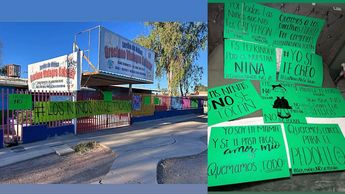 Caso niña Mexicali: mamá protesta afuera de kinder exigiendo justicia | Especial